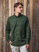 CAMISA CLASSIC OXFORD - Forest Night Fit:SLIM FIT