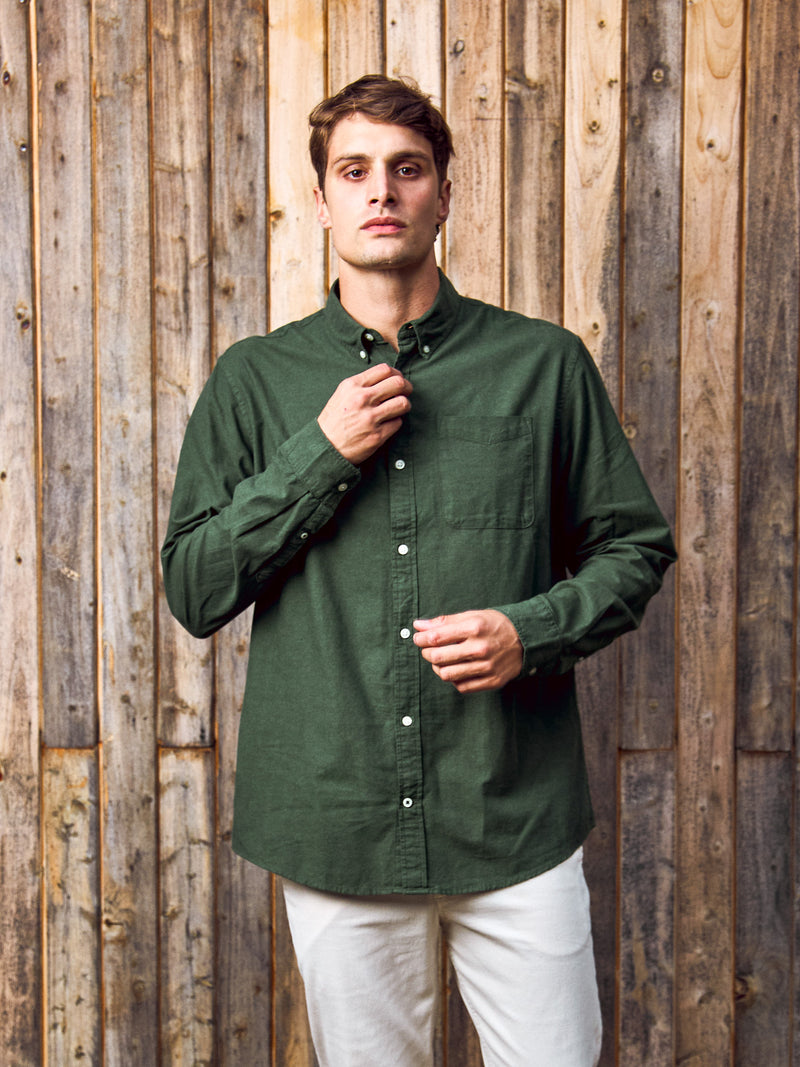 CAMISA CLASSIC OXFORD - Forest Night Fit:SLIM FIT