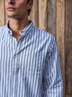 CAMISA CLASSIC OXFORD - Ensign Blue Stripes:STRIPES