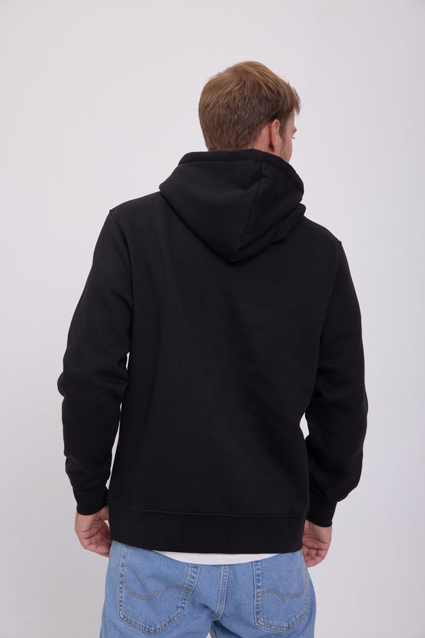 Product POLERÓN VESTEBRO CON CAPUCHA - Black - Image 2