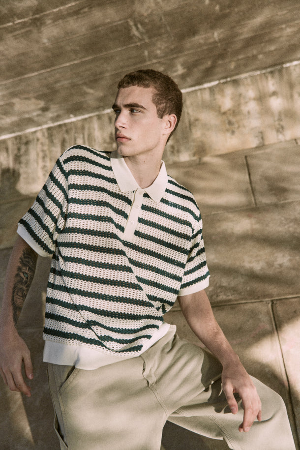 Product POLO COHEN - Cloud Dancer Stripes:BOTANICAL GARDEN - Image 4