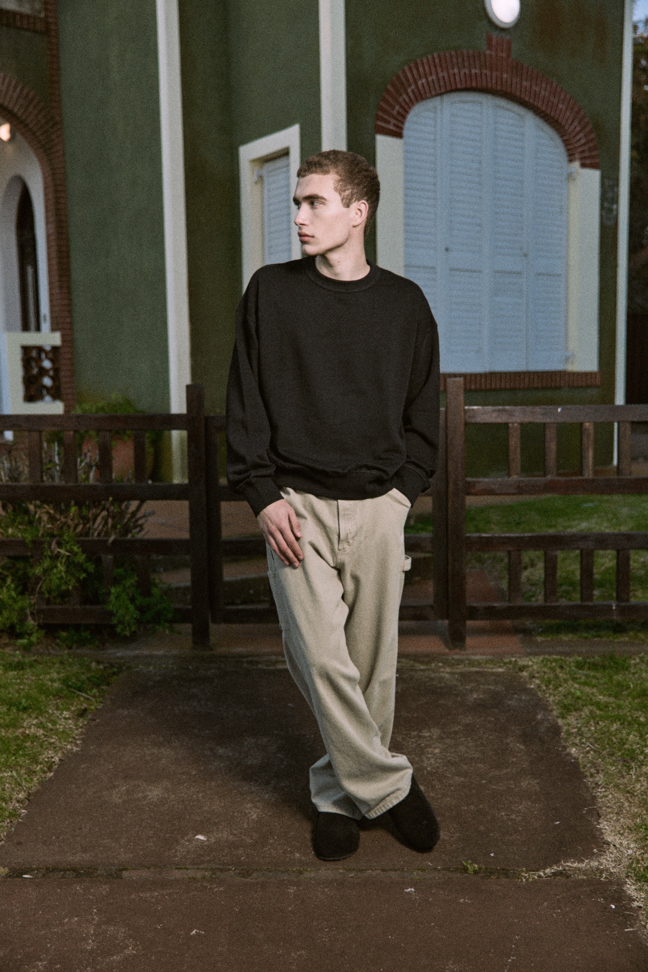 POLERÓN CONCRETE - Black