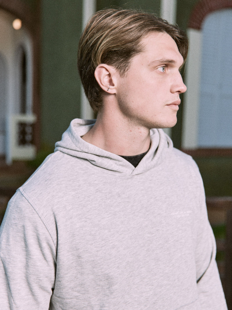 POLERÓN LUDE - Light Grey Melange Detail:NEW LGM