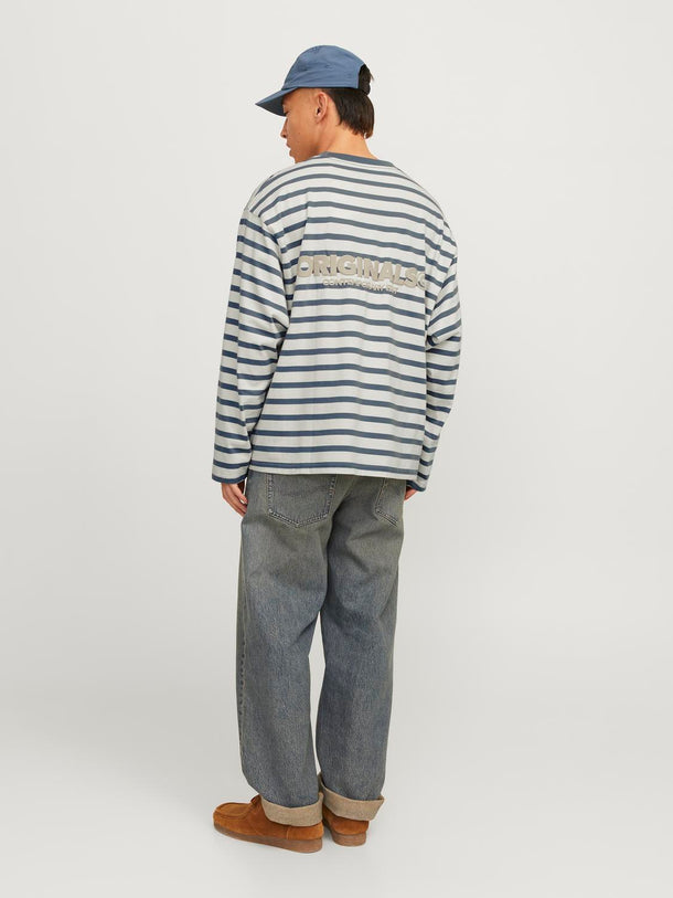 Product POLERA SLINGTON CREW - Stormy Weather Stripes:ANTIQUE WHITE - Image 10