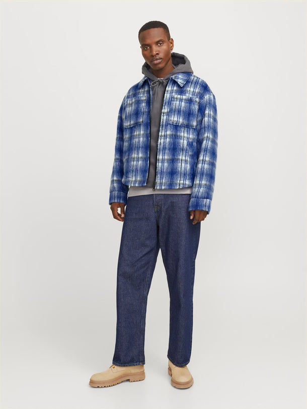 Product CHAQUETA CHECK UNION - Beaucoup Blue Detail:Check - Image 4