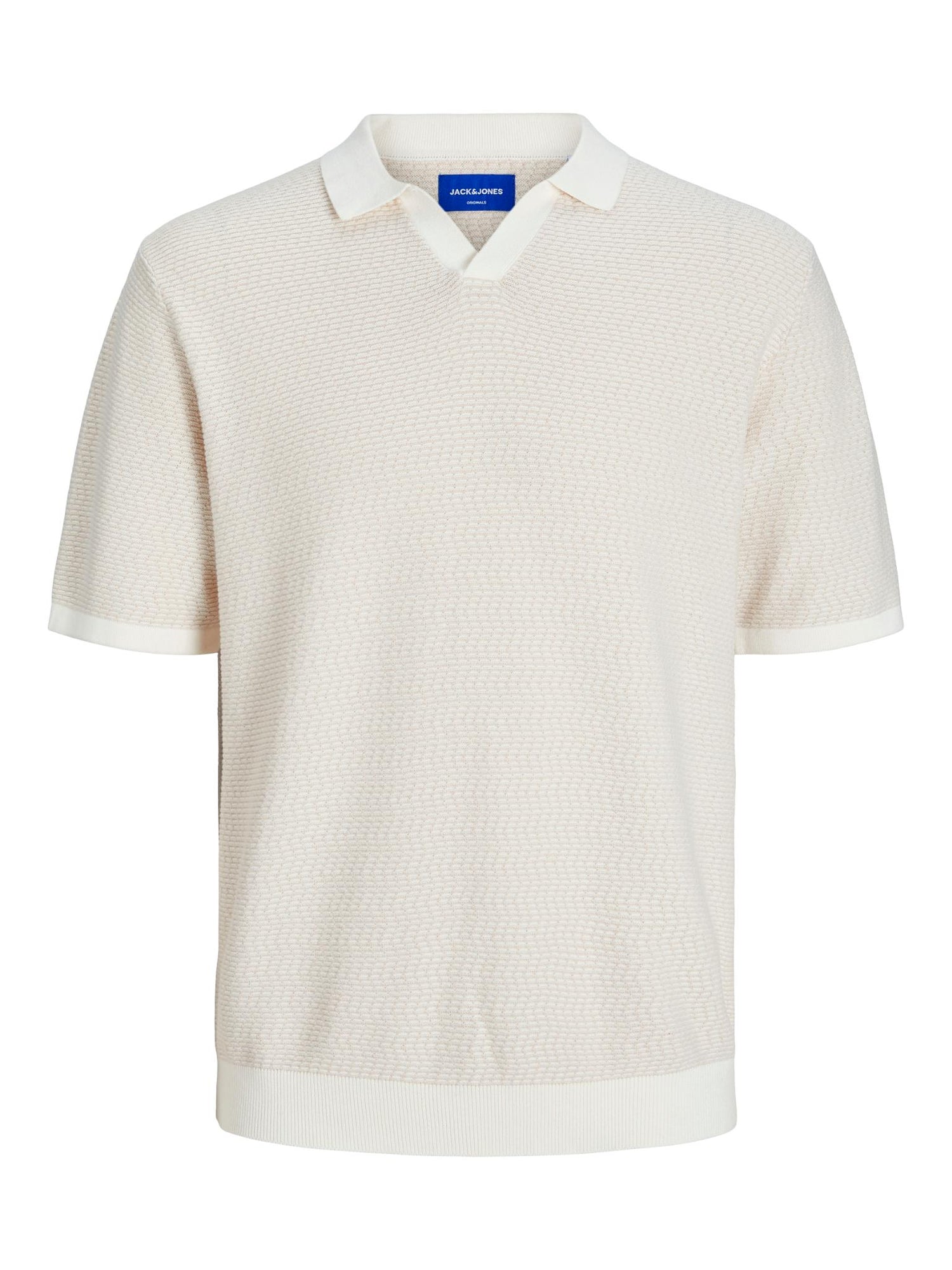 CAMISA DE PUNTO POLO MYKONOS - Moonbeam Stripes:Navy Blazer