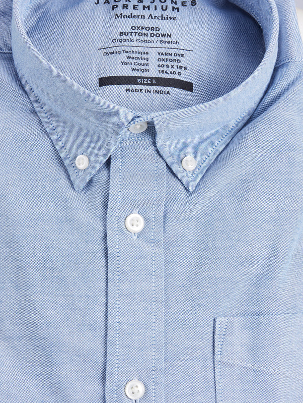 Product CAMISA OXFORD CLÁSICA - Cashmere Blue Fit:SLIM FIT - Image 11