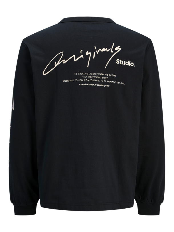 Product POLERA MANCHESTER SCRIPT - Black - Image 1
