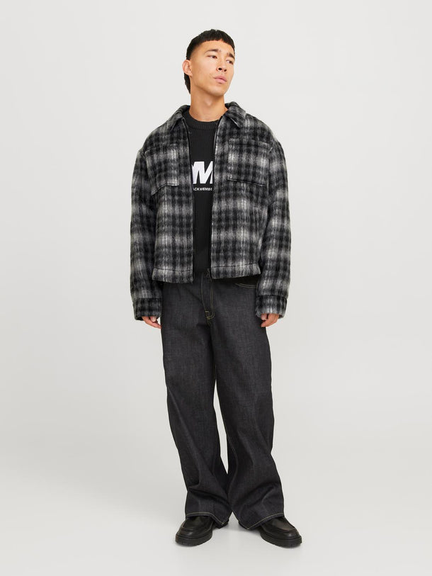 Product CHAQUETA CHECK UNION - Gray Flannel Detail:Check - Image 4