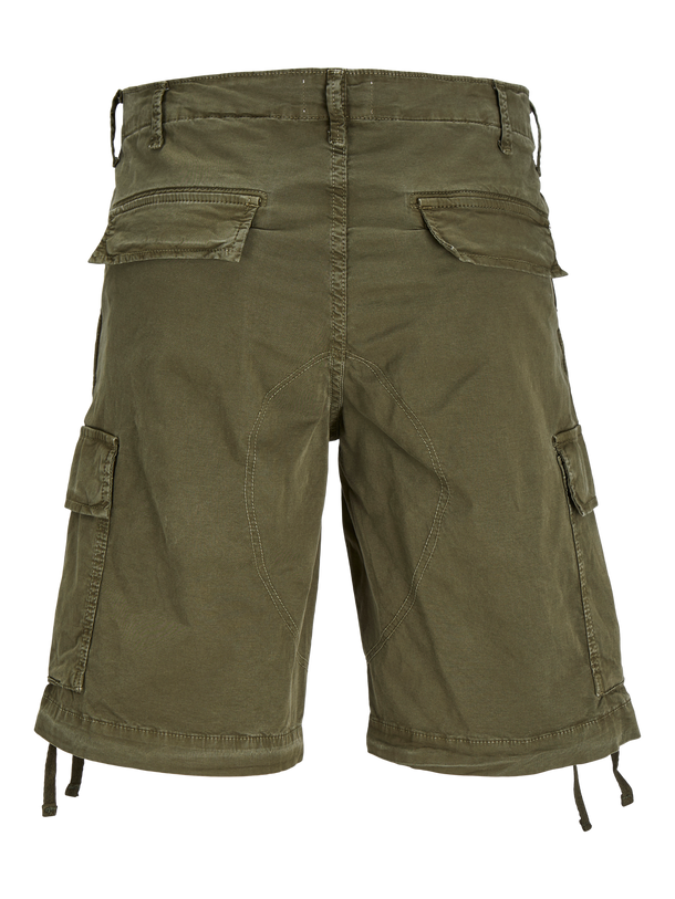 Product SHORT CARGO TUCKER - Olive Night Detail:SOLID - Image 2