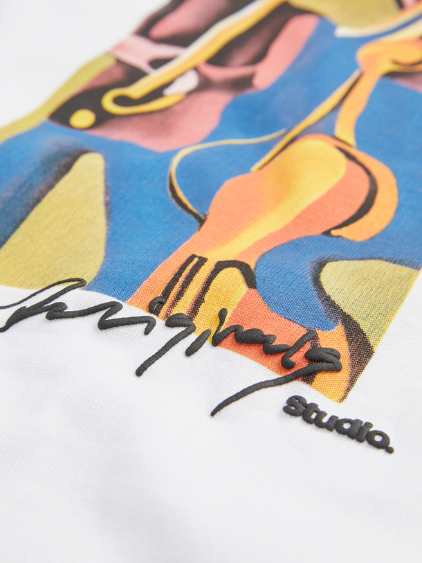 Product POLERA CUBISM - Bright White - Image 2