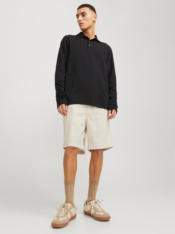 Product SHORT DE LINO JAIDEN - Moonbeam - Image 5