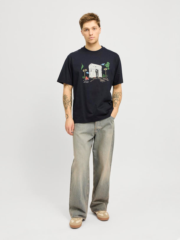 Product POLERA MANCHESTER SKETCH - Black - Image 5