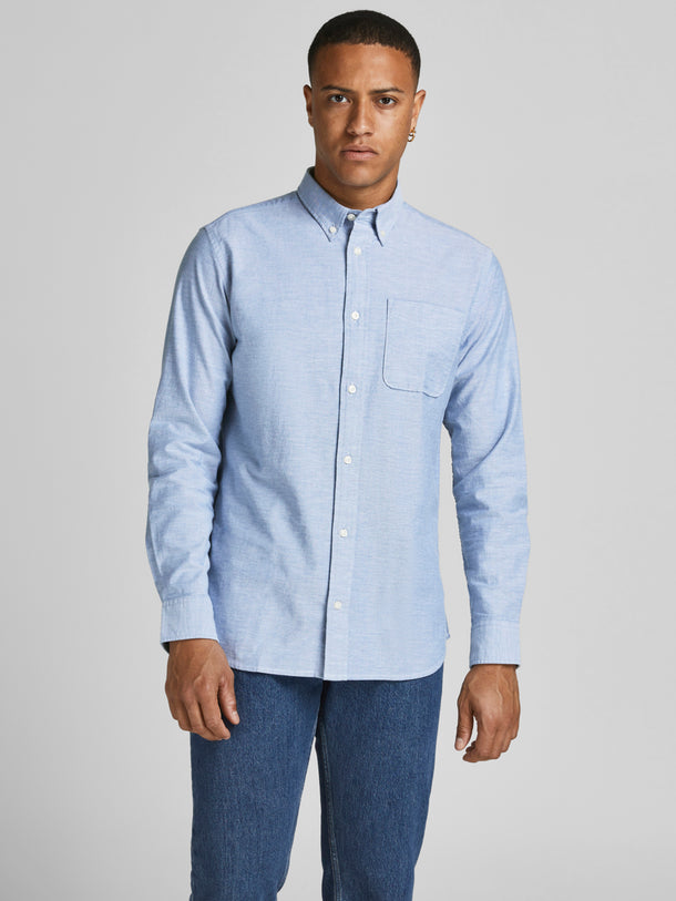 Product CAMISA OXFORD CLÁSICA - Cashmere Blue Fit:SLIM FIT - Image 6