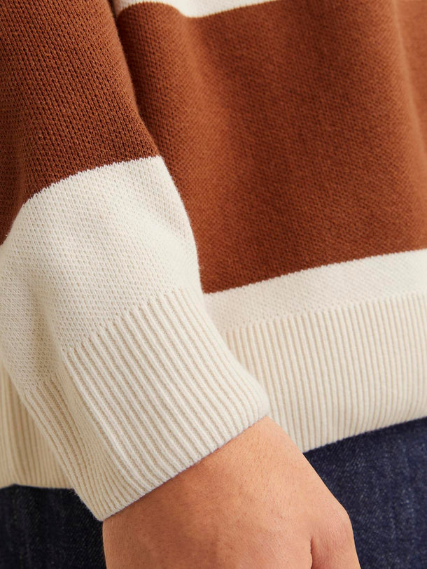 Product POLO BOSTON - Sea Salt Stripes:Arabian Spice - Image 2