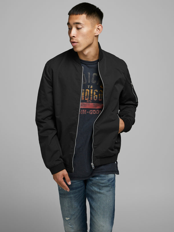 Product CHAQUETA RUSH BOMBER - Black - Image 4