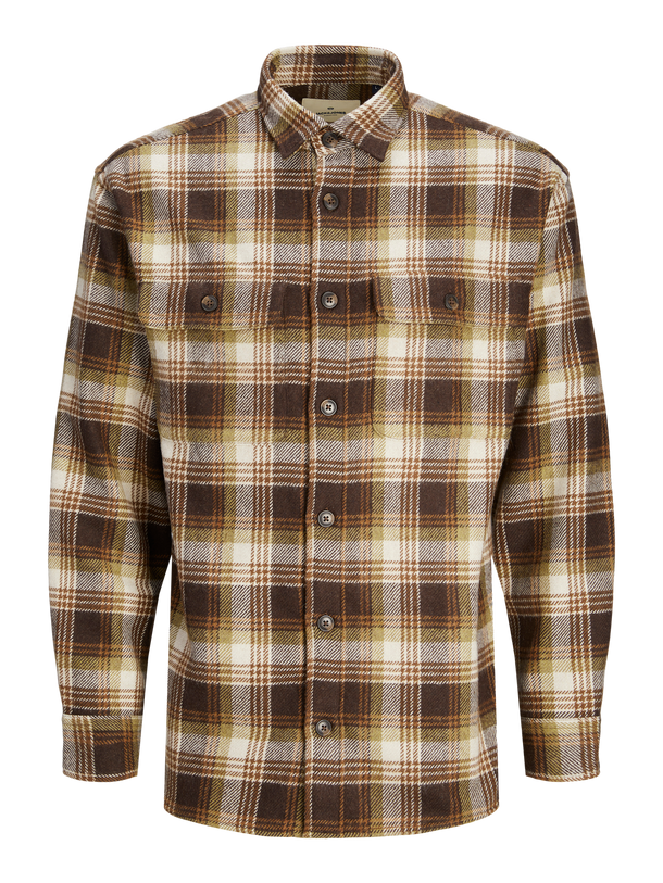 Product SOBRECAMISA HERITAGE - Chocolate Plum Fit:RELAXED FIT - Image 1