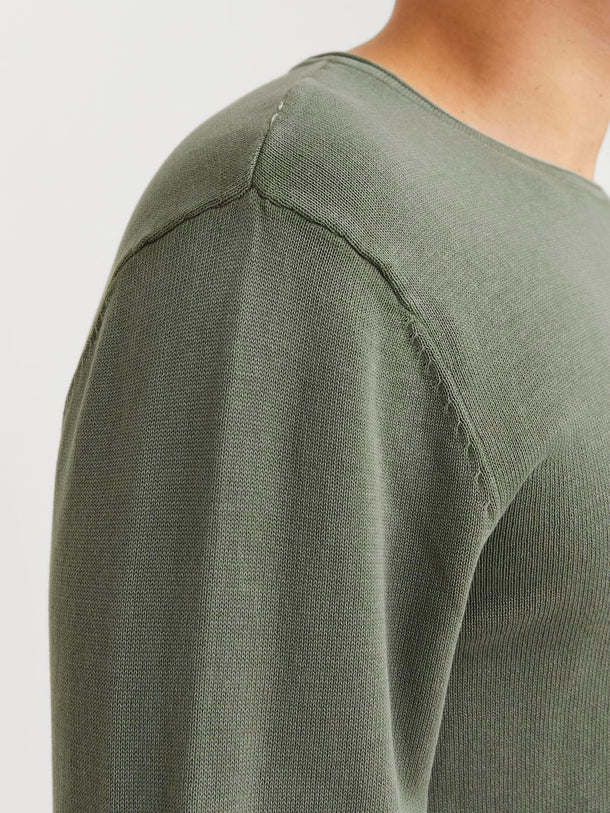 Product SWEATER LEO - Agave Green - Image 3