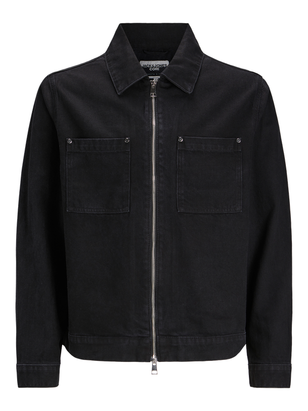 Product CHAQUETA DE DENIM CONCRETE - Black Denim - Image 1