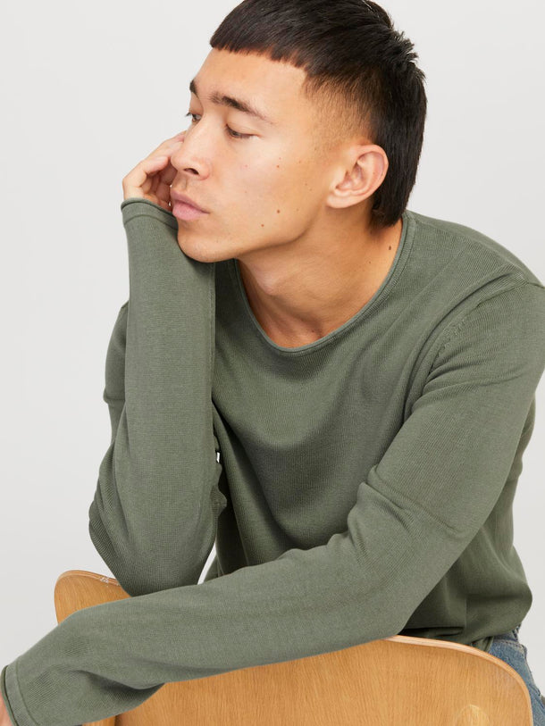 Product SWEATER LEO - Agave Green - Image 4