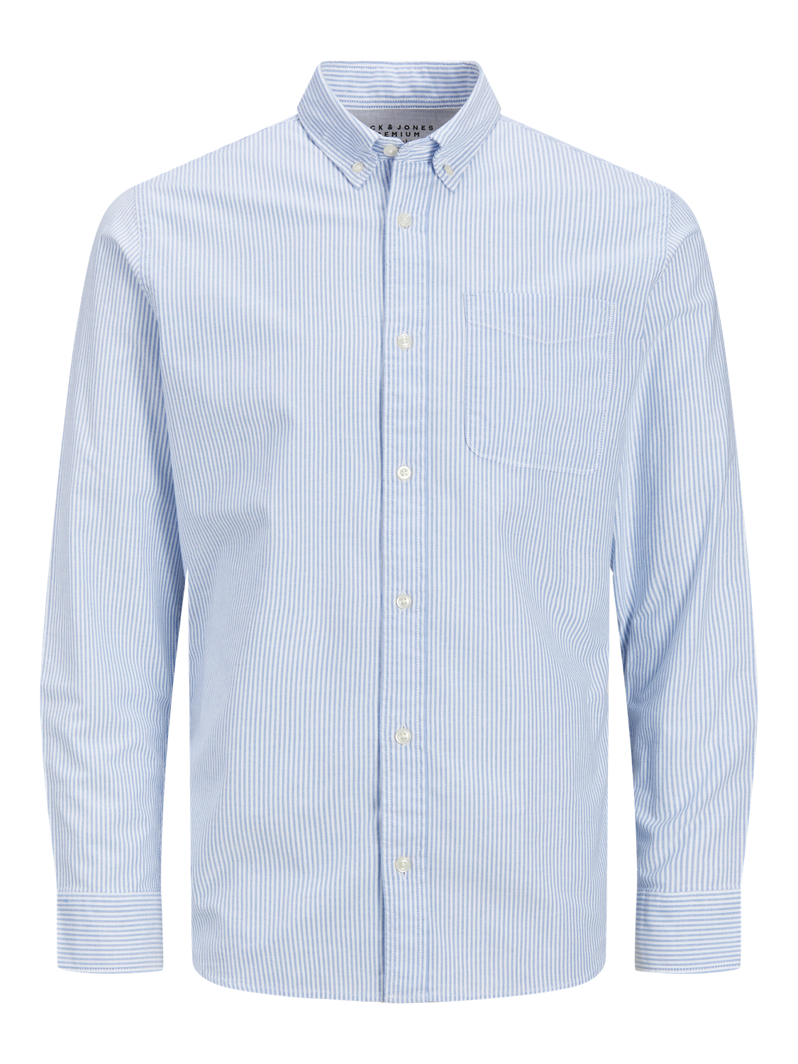 CAMISA SLIM MANGA LARGA OXFORD - Infinity Stripes:SLIM FIT