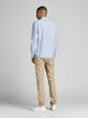 CAMISA SLIM MANGA LARGA OXFORD - Infinity Stripes:SLIM FIT