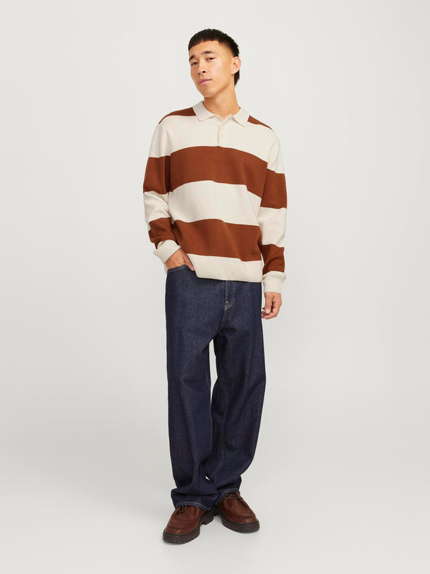 Product POLO BOSTON - Sea Salt Stripes:Arabian Spice - Image 2