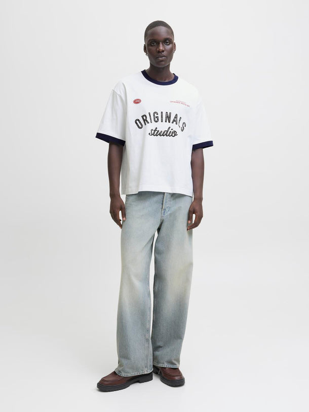 Product POLERA OVERSIZE CROPPED CAMBRIDGE -Bright White - Image 2