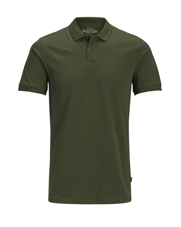 Product POLERA POLO BASIC-Olive Night Detail:SLIM FIT - Image 5