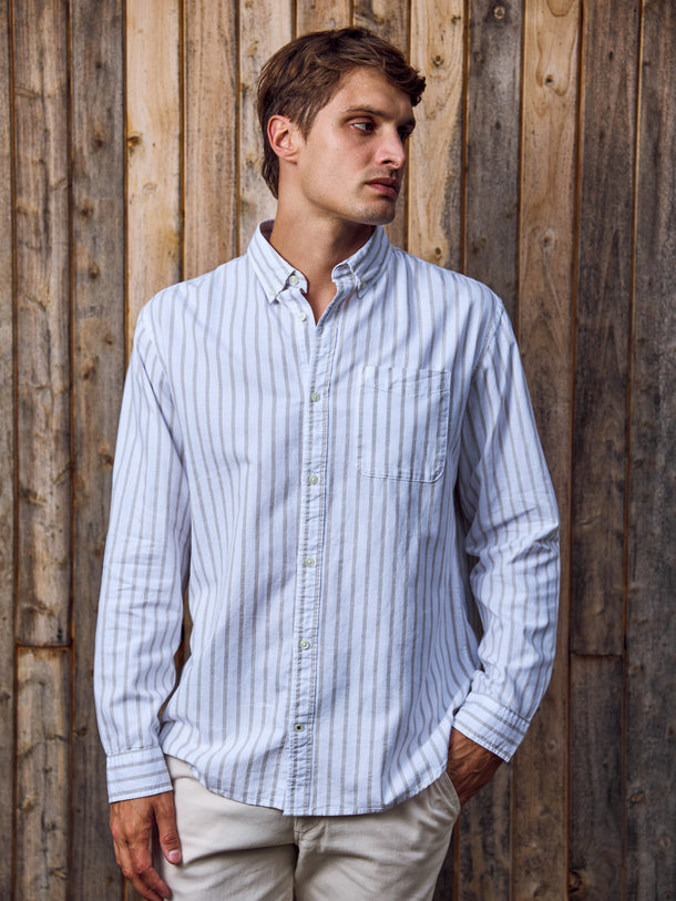 Product CAMISA CLASSIC OXFORD - Ensign Blue Stripes:STRIPES - Image 7