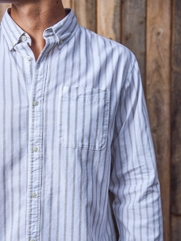 Product CAMISA CLASSIC OXFORD - Ensign Blue Stripes:STRIPES - Image 9