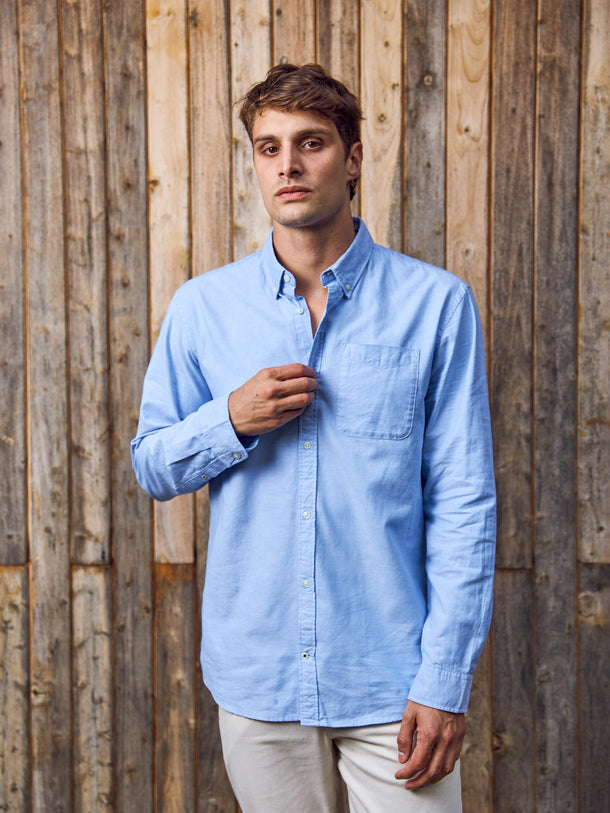 Product CAMISA OXFORD CLÁSICA - Cashmere Blue Fit:SLIM FIT - Image 13