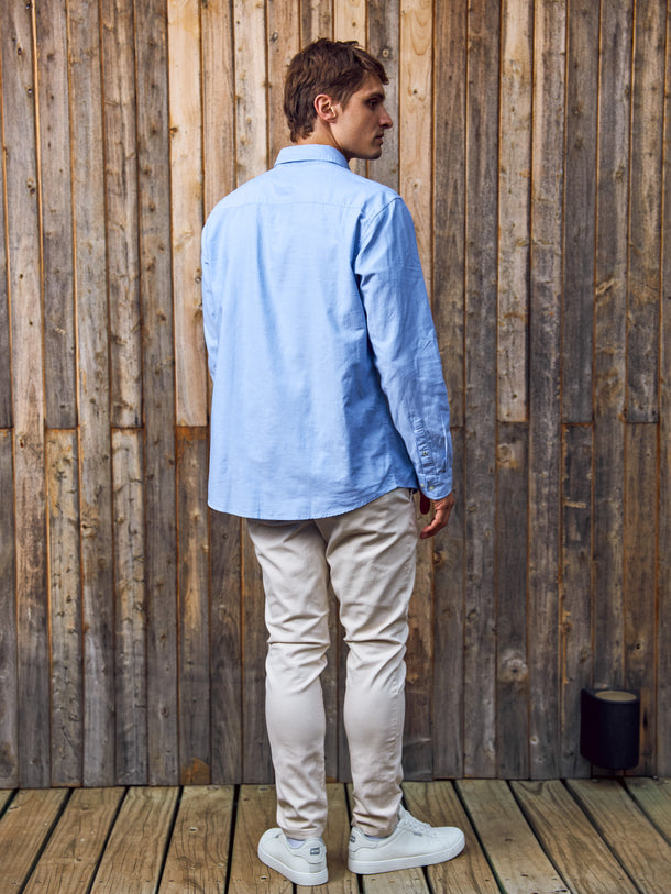 Product CAMISA OXFORD CLÁSICA - Cashmere Blue Fit:SLIM FIT - Image 8
