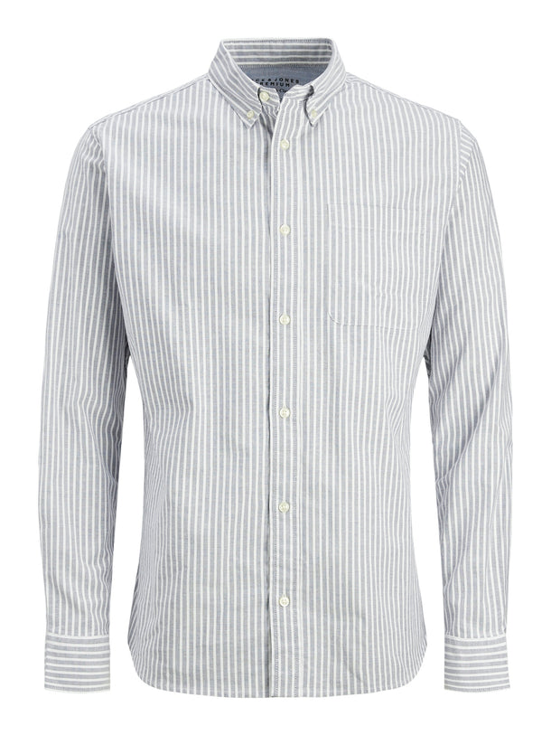 Product CAMISA OXFORD CLÁSICA - Bering Sea Stripes:SLIM FIT - Image 2