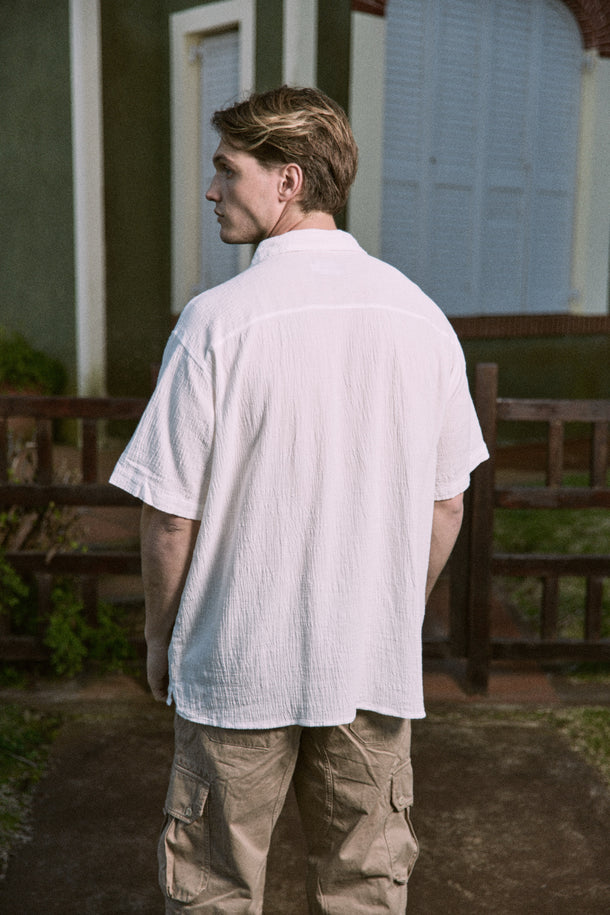 Product CAMISA RESORT LUKE-Cloud Dancer - Image 2