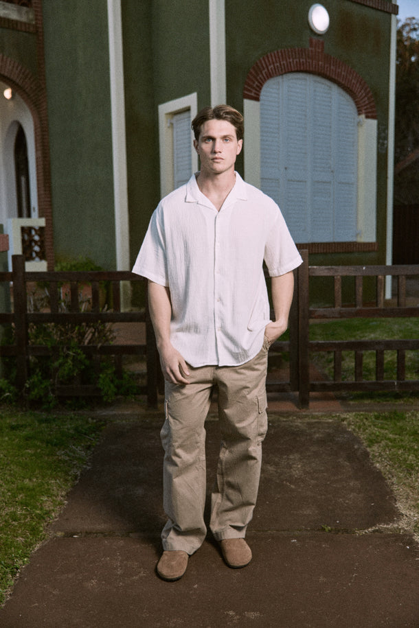 Product CAMISA RESORT LUKE-Cloud Dancer - Image 6