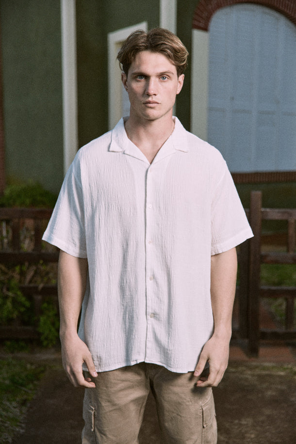 Product CAMISA RESORT LUKE-Cloud Dancer - Image 1