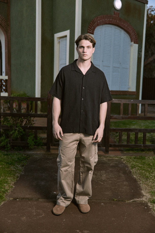 Product CAMISA RESORT LUKE-Black - Image 4