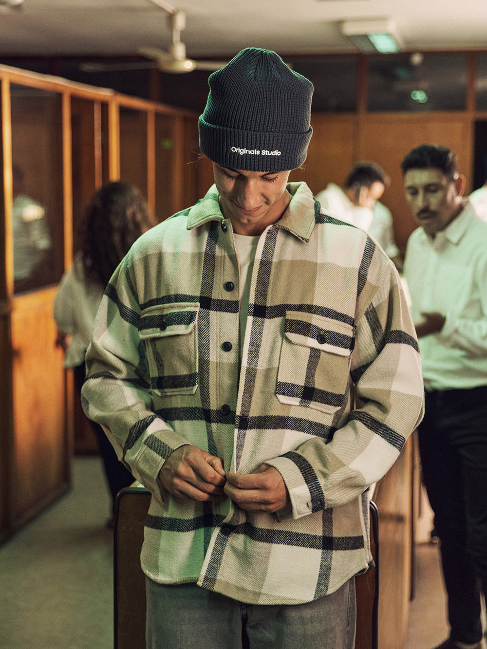 SOBRECAMISA OLLIE - Crockery Checks:CHECKS