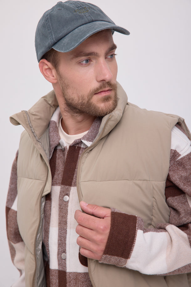 Product CHALECO PUFFER VESTERBRO - Silver Sage - Image 3
