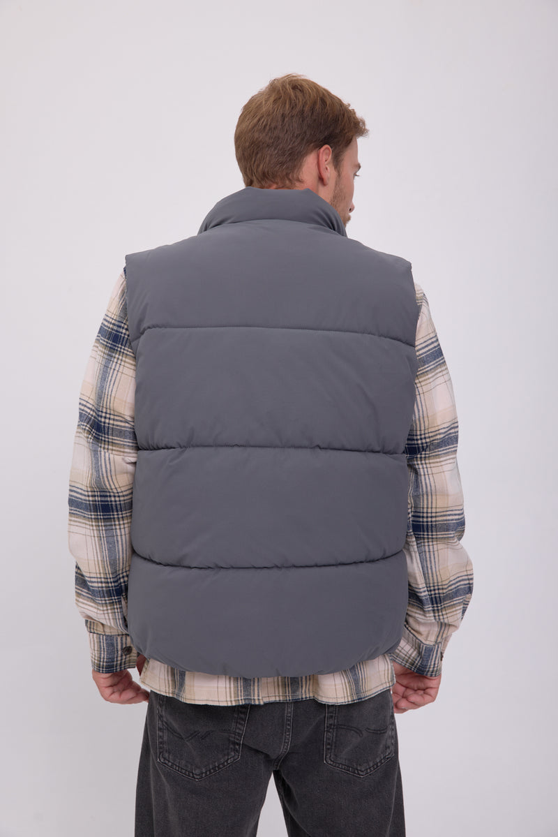 CHALECO PUFFER VESTERBRO - Iron Gate