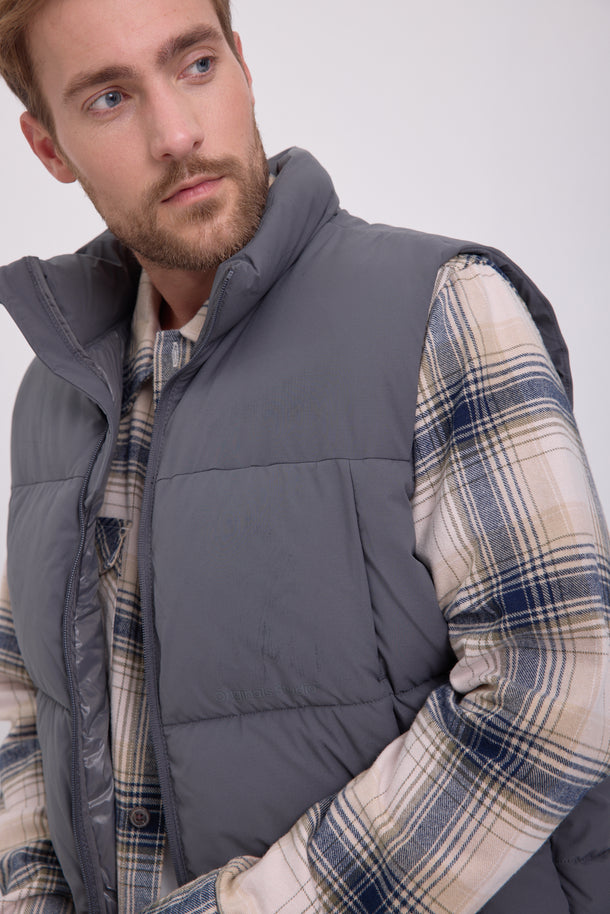 Product CHALECO PUFFER VESTERBRO - Iron Gate - Image 3