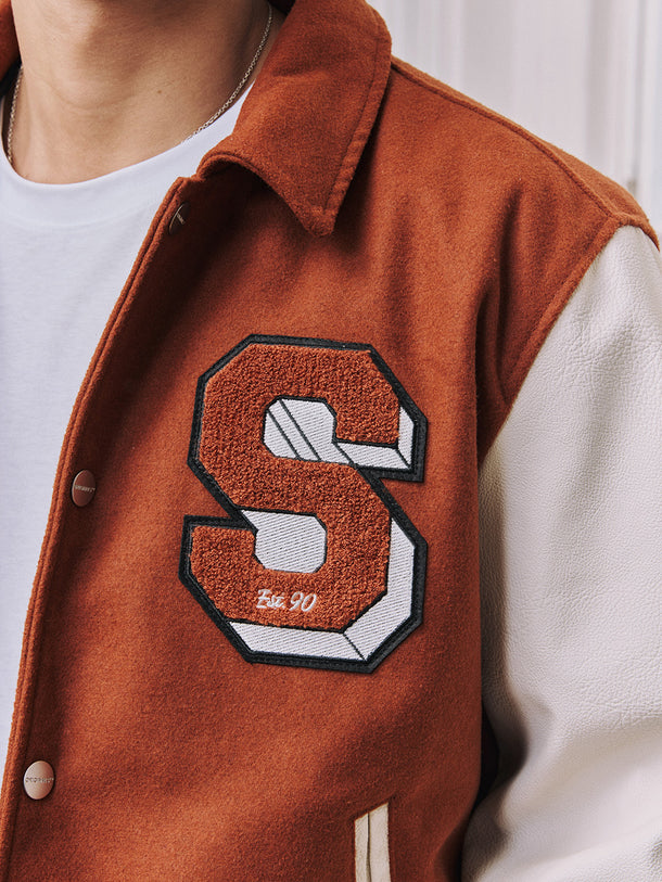 Product CAMPERA VARSITY CARTER - Brandy Brown - Image 3