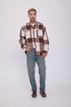 SOBRECAMISA PORTER - Chocolate Lab Checks:CHECKS