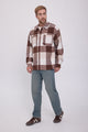 SOBRECAMISA PORTER - Chocolate Lab Checks:CHECKS