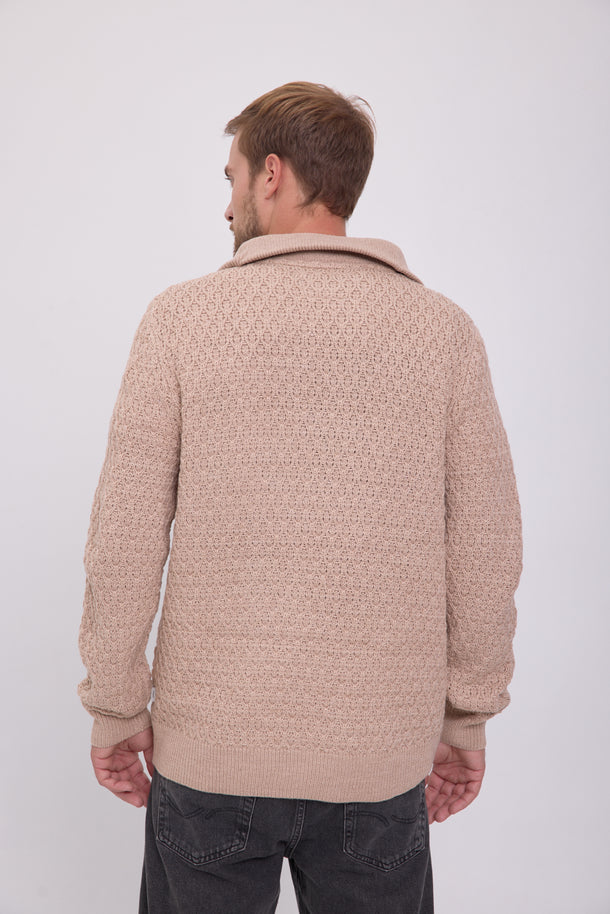 Product SWEATER BLUNORTH - Pure Cashmere Detail:Melange - Image 3