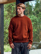SWEATER VESTERBRO - Brandy Brown