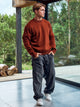 SWEATER VESTERBRO - Brandy Brown