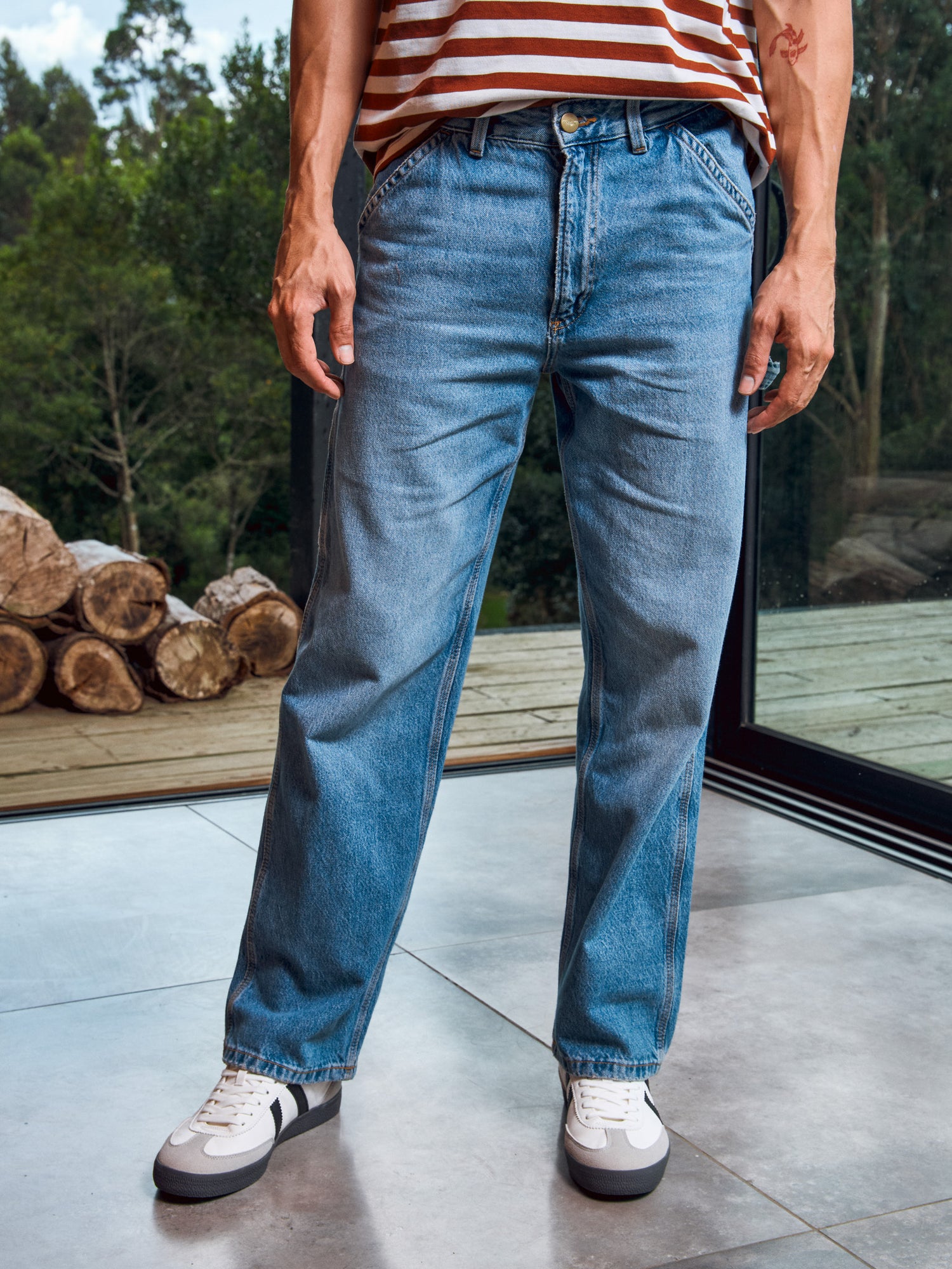 JEAN EDDIE CARPENTER 416 - Blue Denim