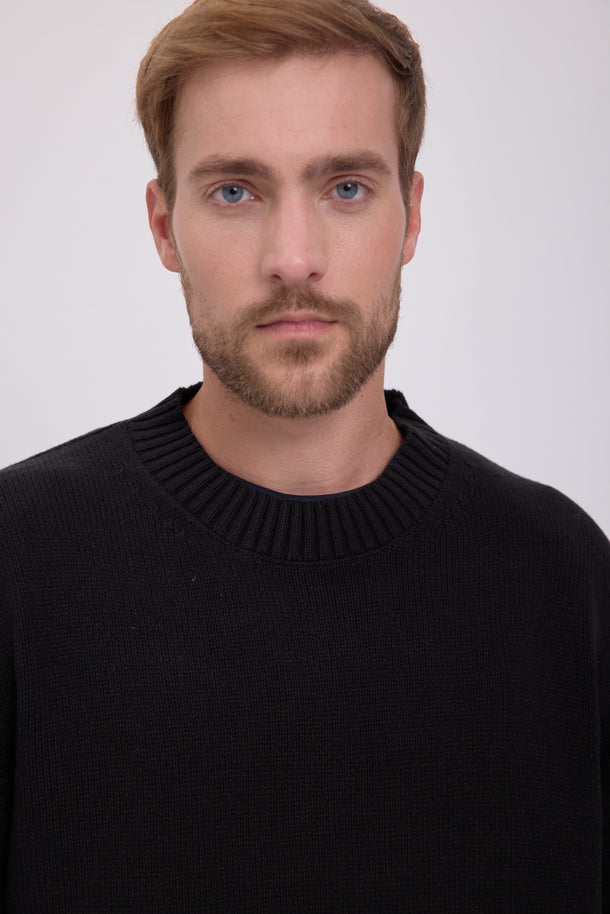 Product SWEATER FREDERIKSBERG - Black - Image 4